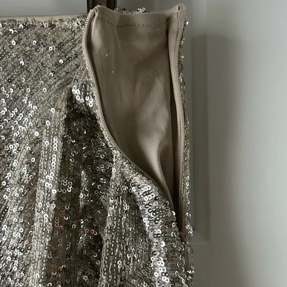 Steve Madden Sequin Mini Skirt - Picture 6 of 8